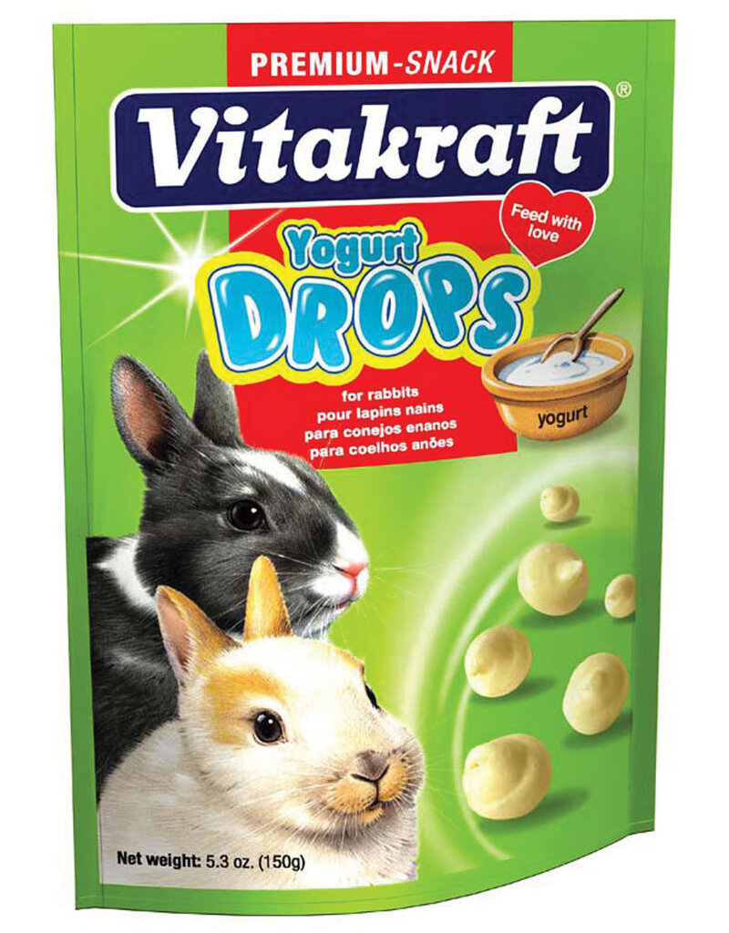 Vitakraft Vitakraft Drops w/Yogurt Small Animal Treats 5.3oz