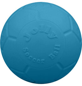 Jolly Pets Soccer Ball Dog Toy Ocean Blue 6 In