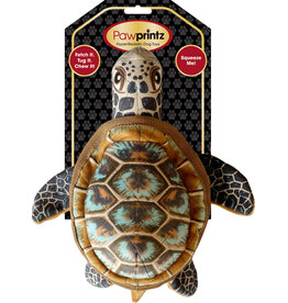 Pawprintz Pawprintz Sea Turtle Plush Dog Toy