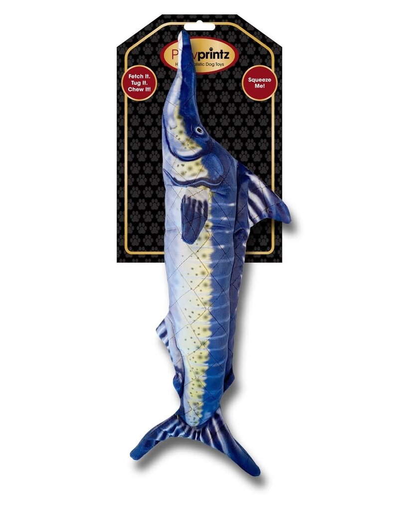 Pawprintz Pawprintz Marlin Plush Dog Toy