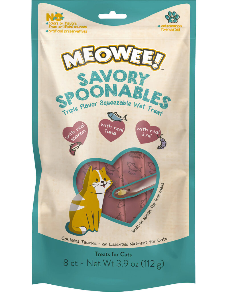 Spectrum Meowee Squeezable Wet Cat Treats