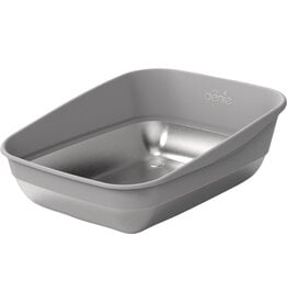 Litter Genie Litter Genie Stainless Steel Litter Box  Platinum