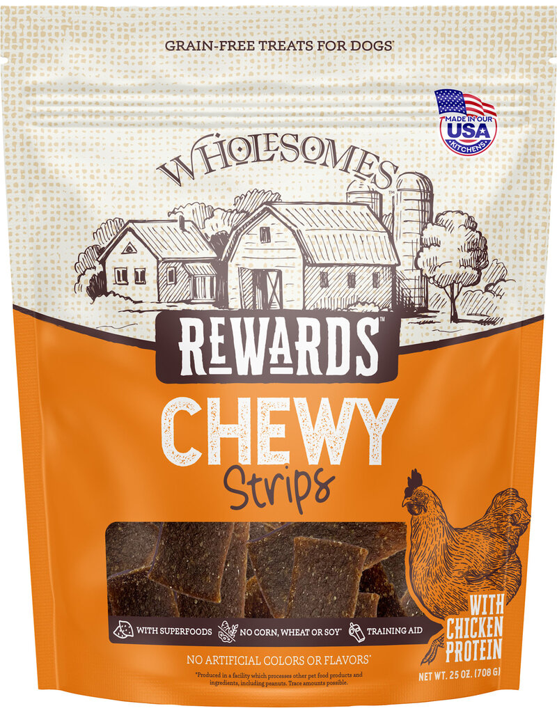 Wholesomes Wholesome Rewards Chewy Sticks Dog Treats Chicken 25 Oz