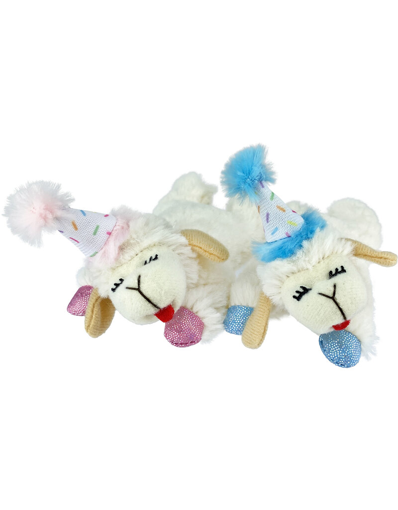 Multipet Inc Multipet Birthday Lambchop Cat Toy