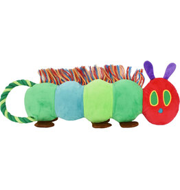 Multipet Inc Caterpillar Tug Dog Toy Green 24 In