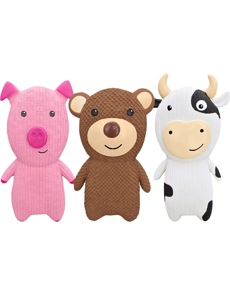 Multipet Inc Crew Dog Toy Asst12 In