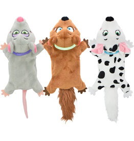 Multipet Inc Rumpus Rugs With Catnip Cat Toys Asst 10 In