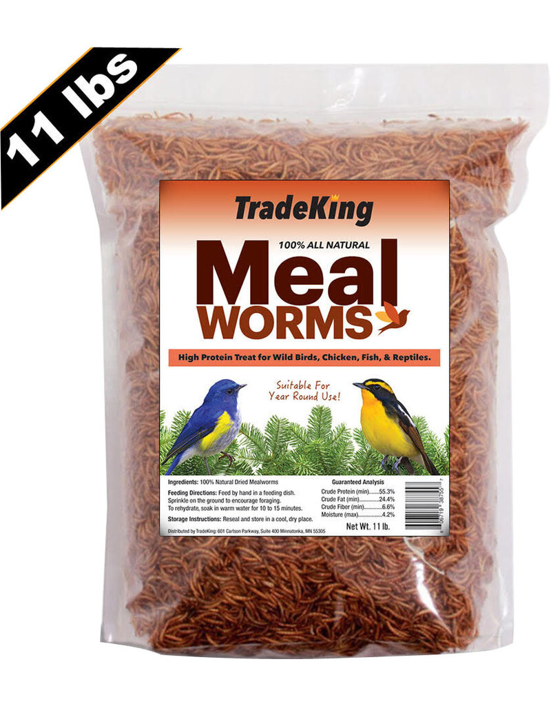 TradeKing Tradeking Dried Mealworms 11 lb
