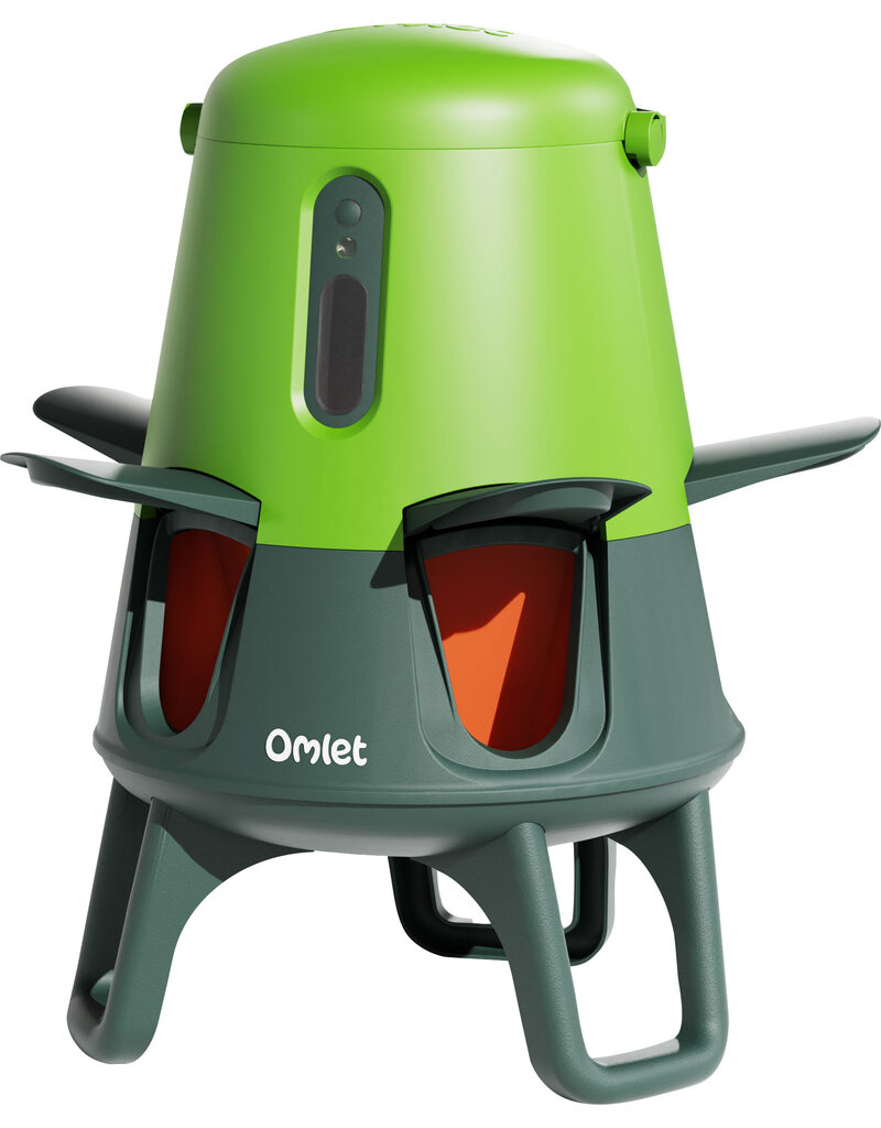 Omlet Omlet No Waste Chicken Feeder 12 Lb Leaf