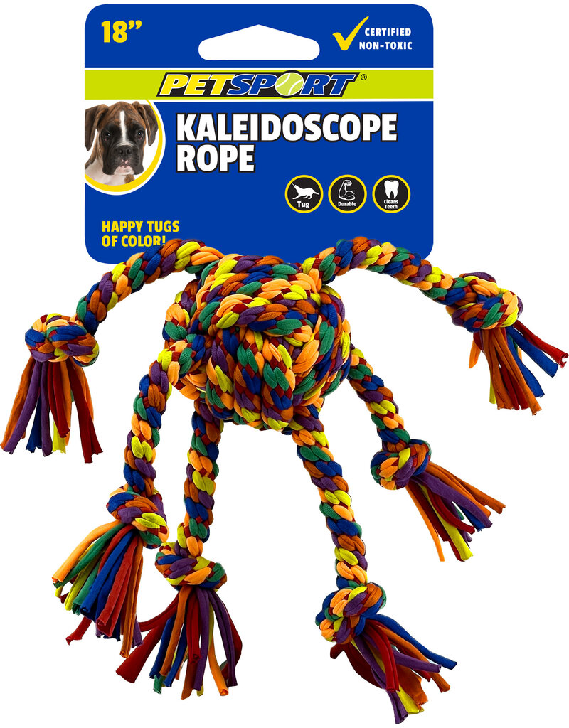 Petsport Petsport Kaleidoscope Rope Pinata Dog Toy 18 In