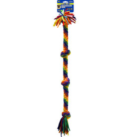 Petsport Petsport Kaleidoscope Rope 4 Knot Dog Toy 30 In