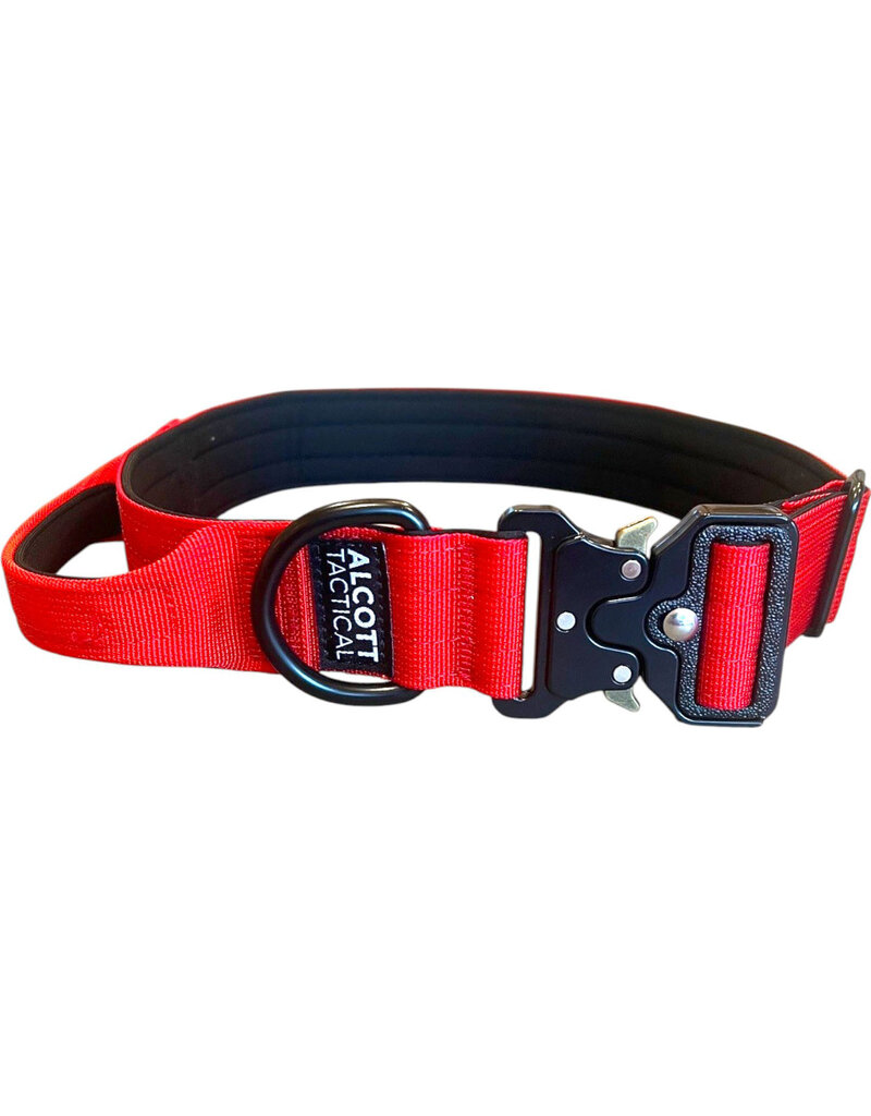 Alcott Alcott Tactical Dog Collar Bright Red