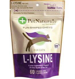 Pet Naturals of Vermont Pet Naturals L-Lysine For Cats 60-Ct