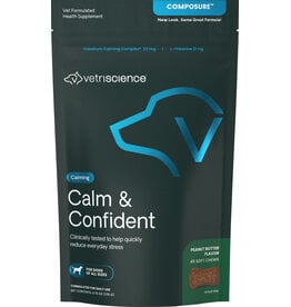 Pet Naturals of Vermont Composure Calming Dog Chews PB 45 Ct