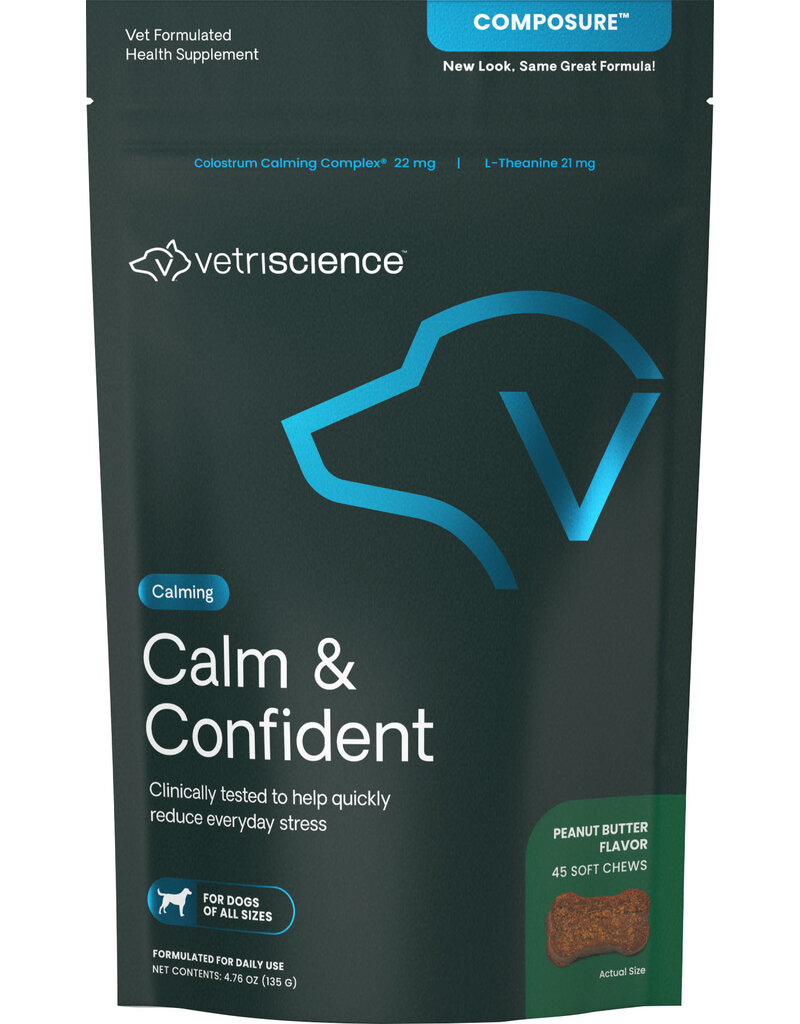 Pet Naturals of Vermont Composure Calming Dog Chews PB 45 Ct
