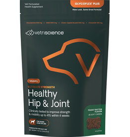 Pet Naturals of Vermont Glycoflex Plus Joint Support Dog Chews Peanut Butter 45 St