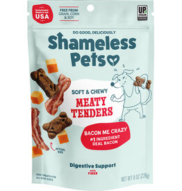 Shameless Pet Shameless Soft and Chewy Dog Treats Bacon 8 Oz