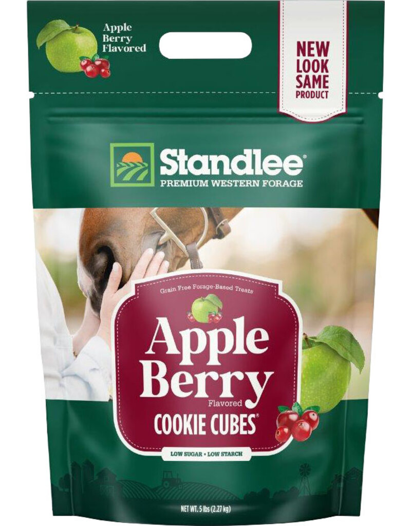Standlee Premium Western Forage Cookie Cubes Apple/Berry 5 Lb