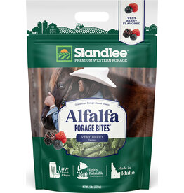 Standlee Alfalfa Forage Bites Horse Treat Berry 5 Lb
