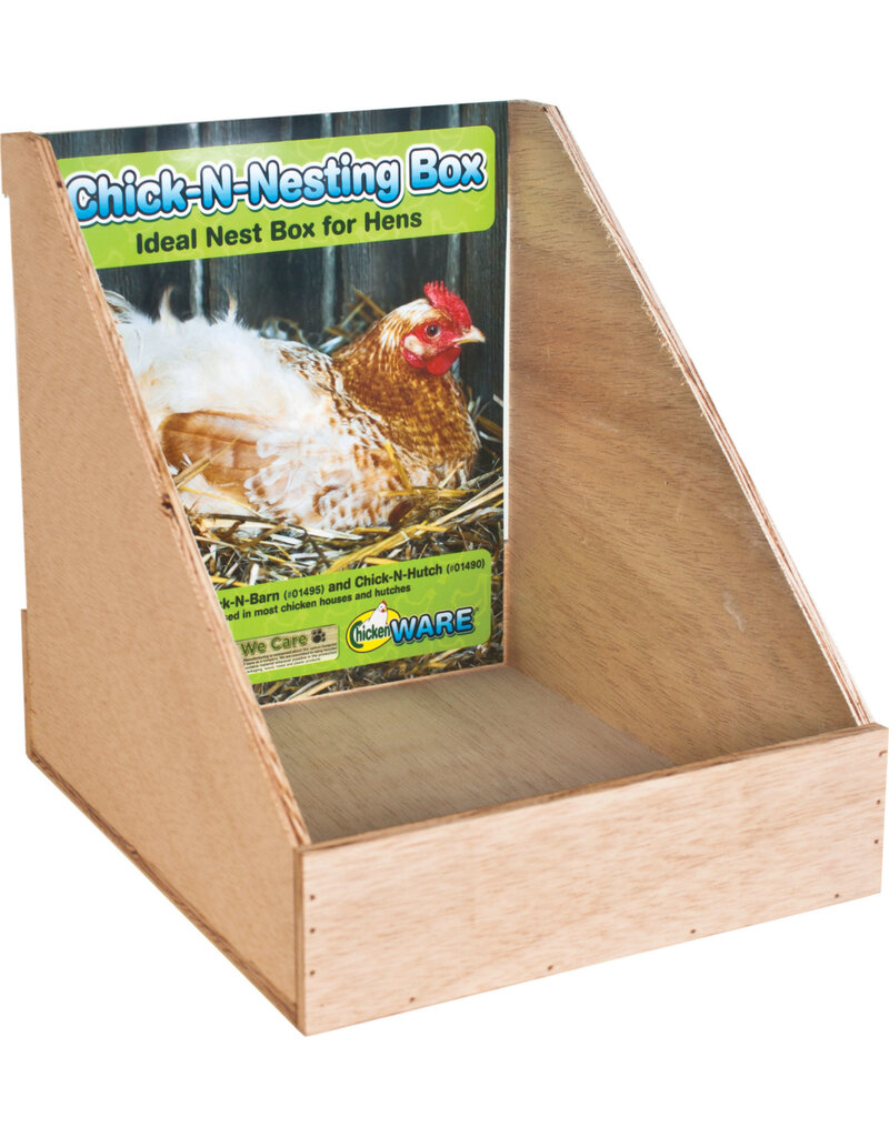 Ware Ware Chicken Wooden Nesting Box11.25X12.75