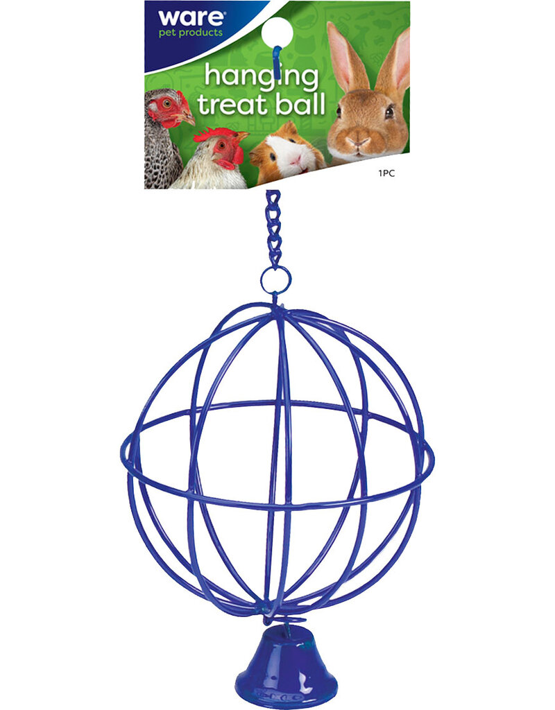Ware Ware Hay Treat Ball with Bell for Small Animals