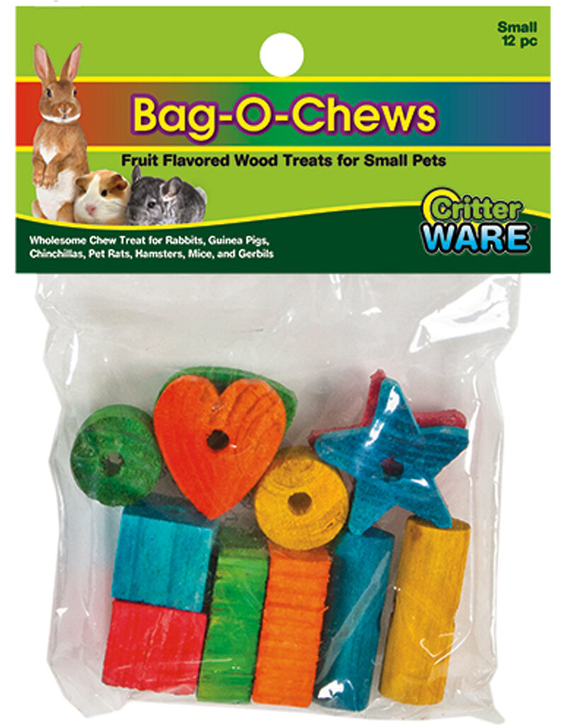 Ware Bag-O-Chews Small Animal Chew Toys Md 8 Pc