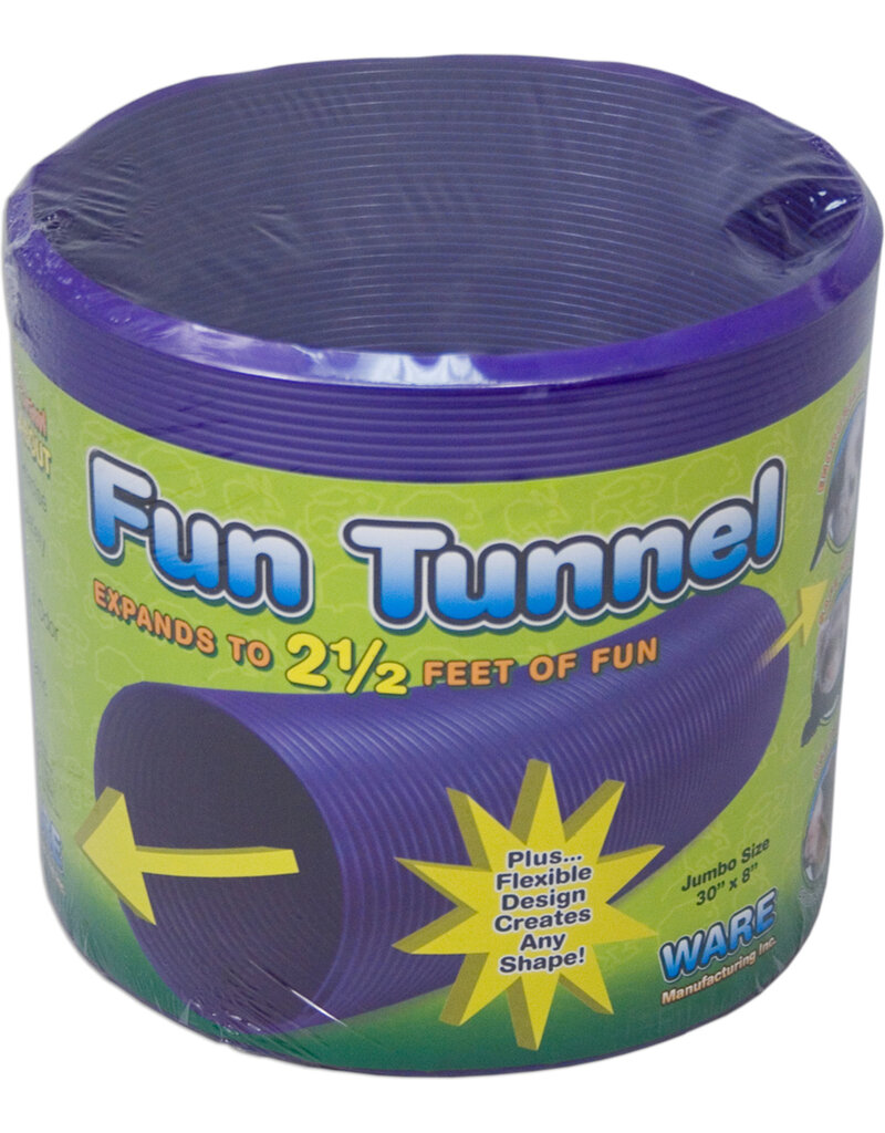 Ware Fun Tunnels Small Animal toy 30 x 8 In
