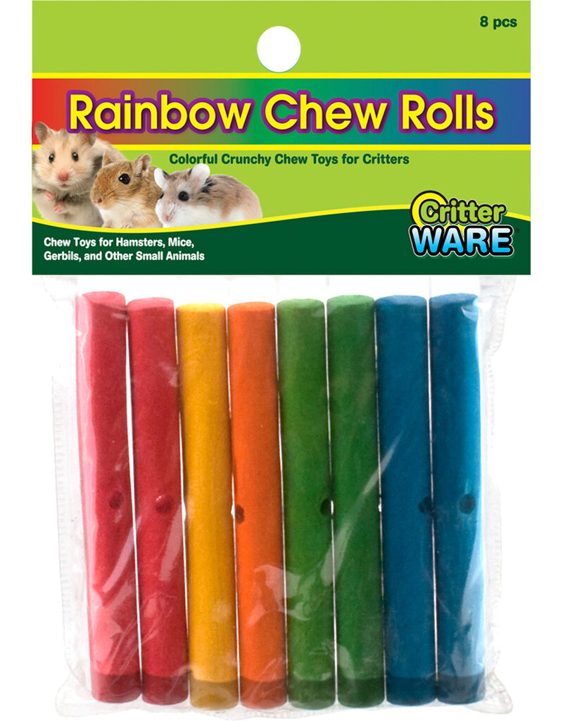 Ware Rainbow Chew Rolls Small Animal Chew Toys