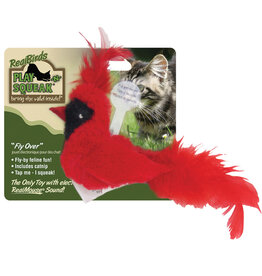 Our Pets Play and Squeak Realbirds Flyover Cat Toy