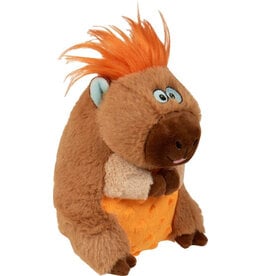 Quaker Pet Group Godog Silent Squeak Capybara Dog Toy Md