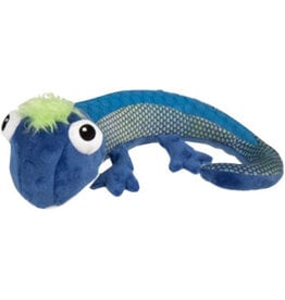 Quaker Pet Group Godog Tough N Texture Chameleon Dog Toy Blue Md