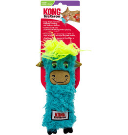 Kong Company Highland Cow Cat Toy Blue