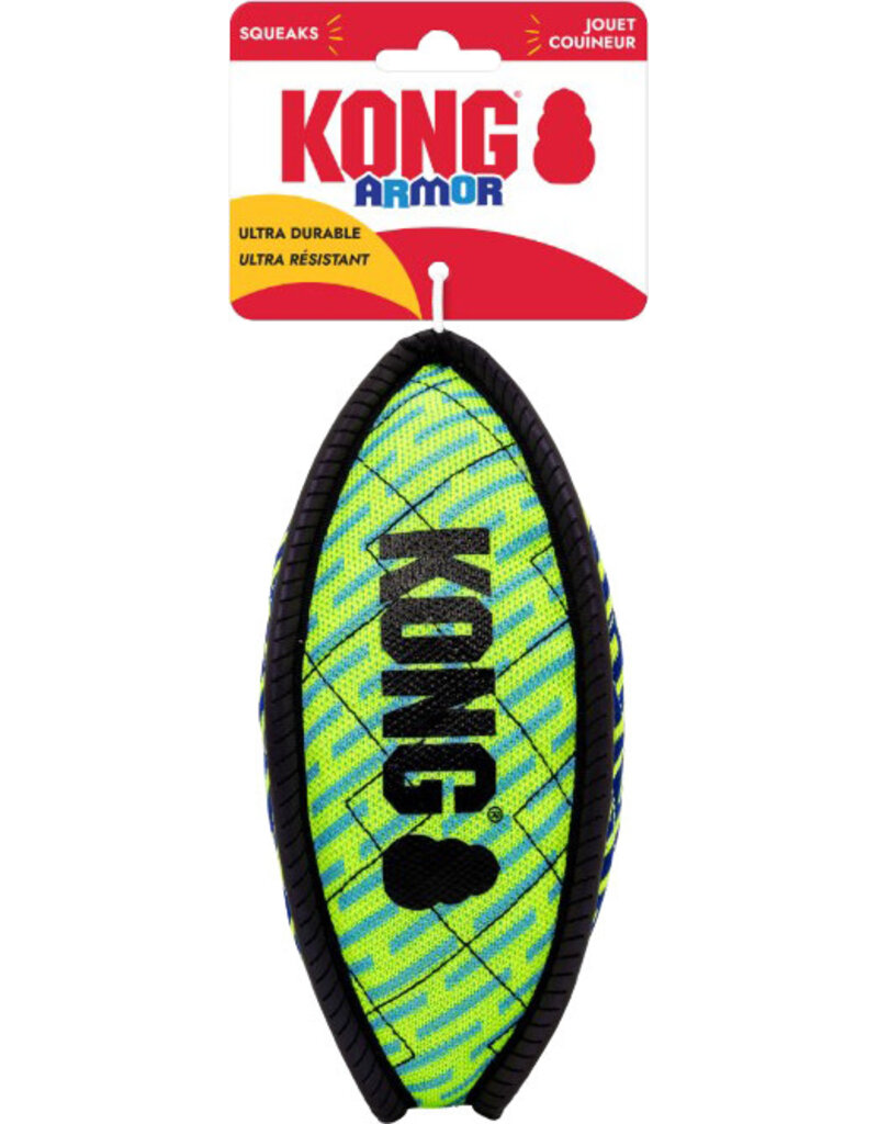 Kong Company Armor Football Dog Toy Assorted Medium