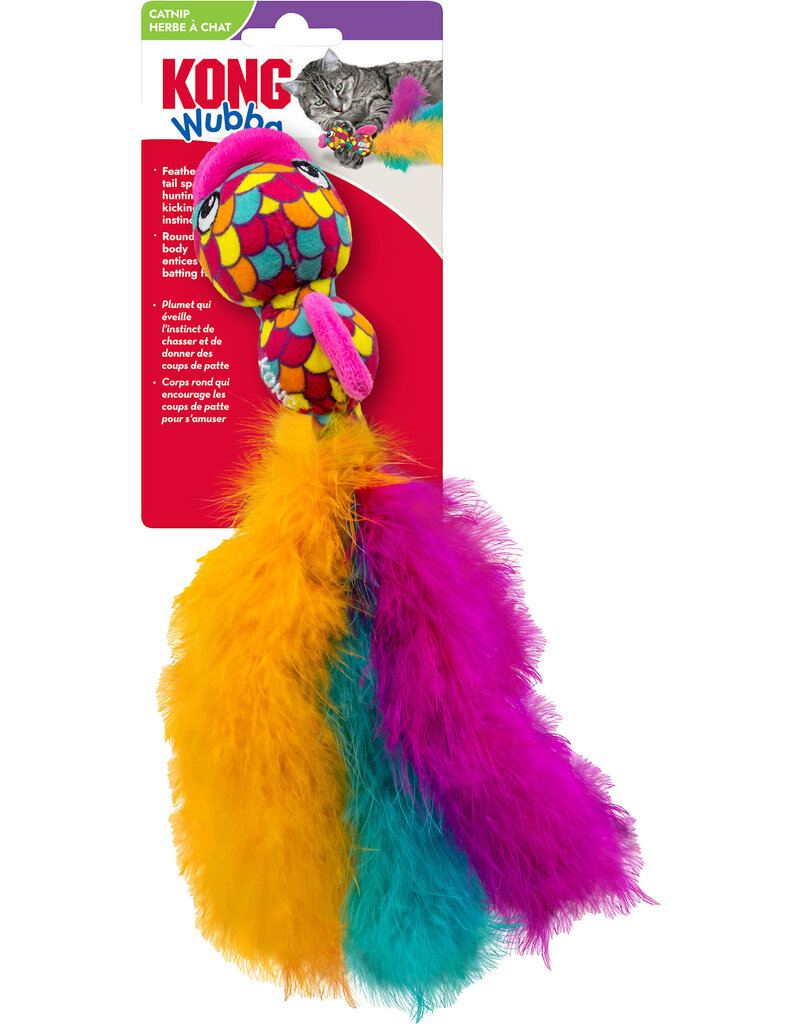 Kong Company Kong Wubba Cat Toys Fish Assorted