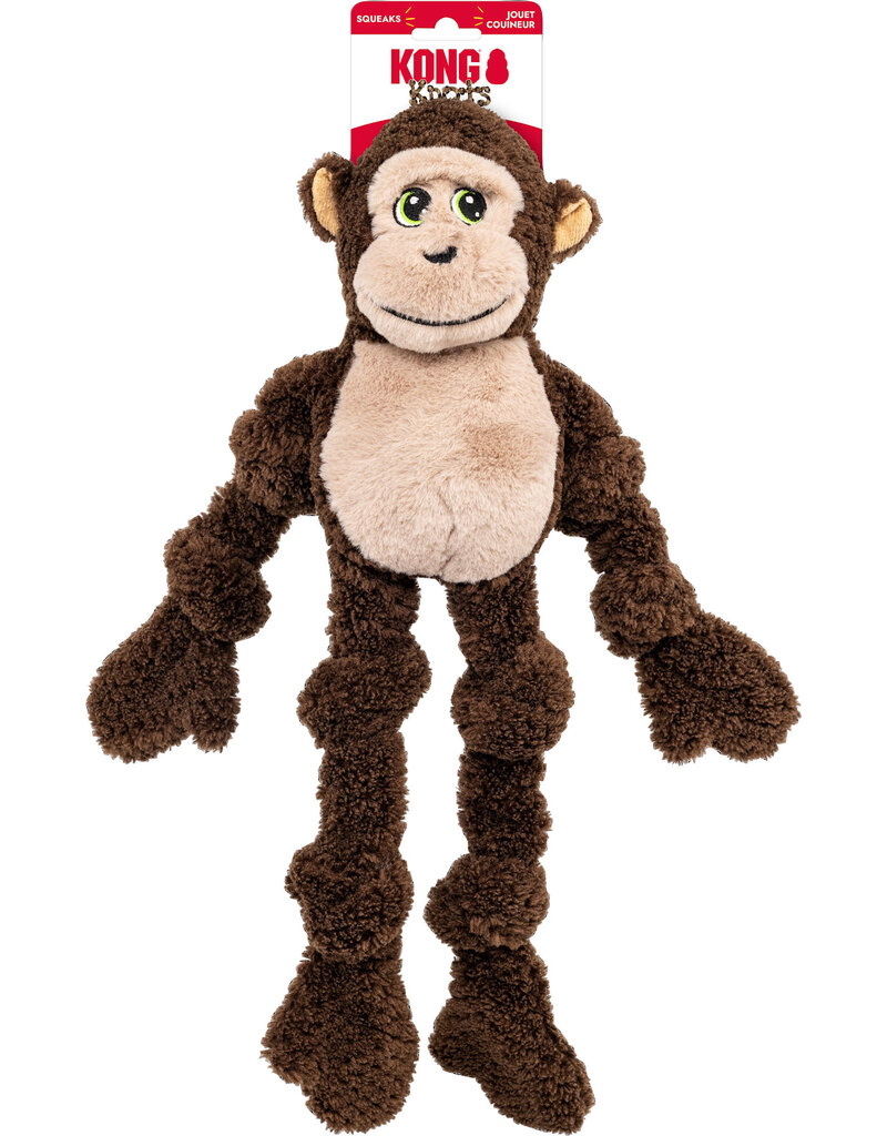 Kong Company Kong Knots Dog Toy Monkey Brown L/XL Medium