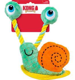 Kong Company Kong Bendeez Snail Teal/Orange Lg