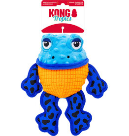 Kong Company Kong Dog Toy Tropics Rattlez Frog Md/Lg