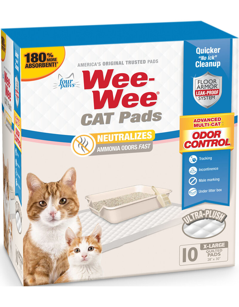Four Paws Four Paws Cat Wee Wee Pads 10 Pk