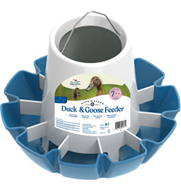 Free Range Free Range Duck Feeder 7 Pound Blue