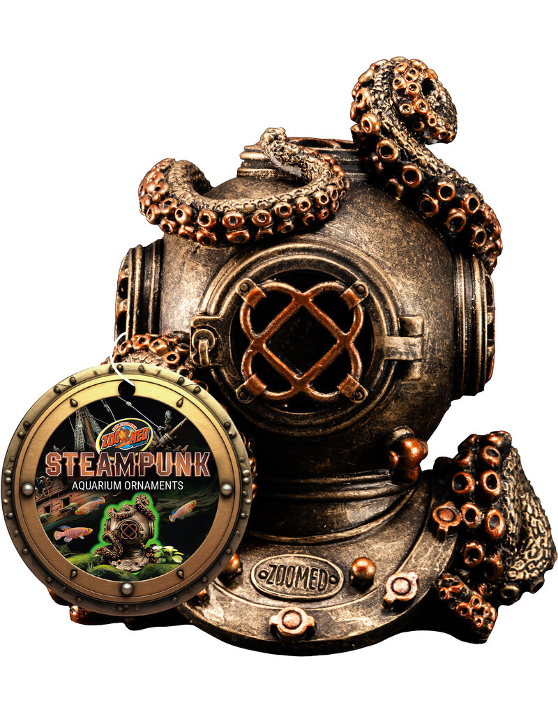 Zoo Med ZooMed Aquarium Ornament Steampunk Octopus Diver