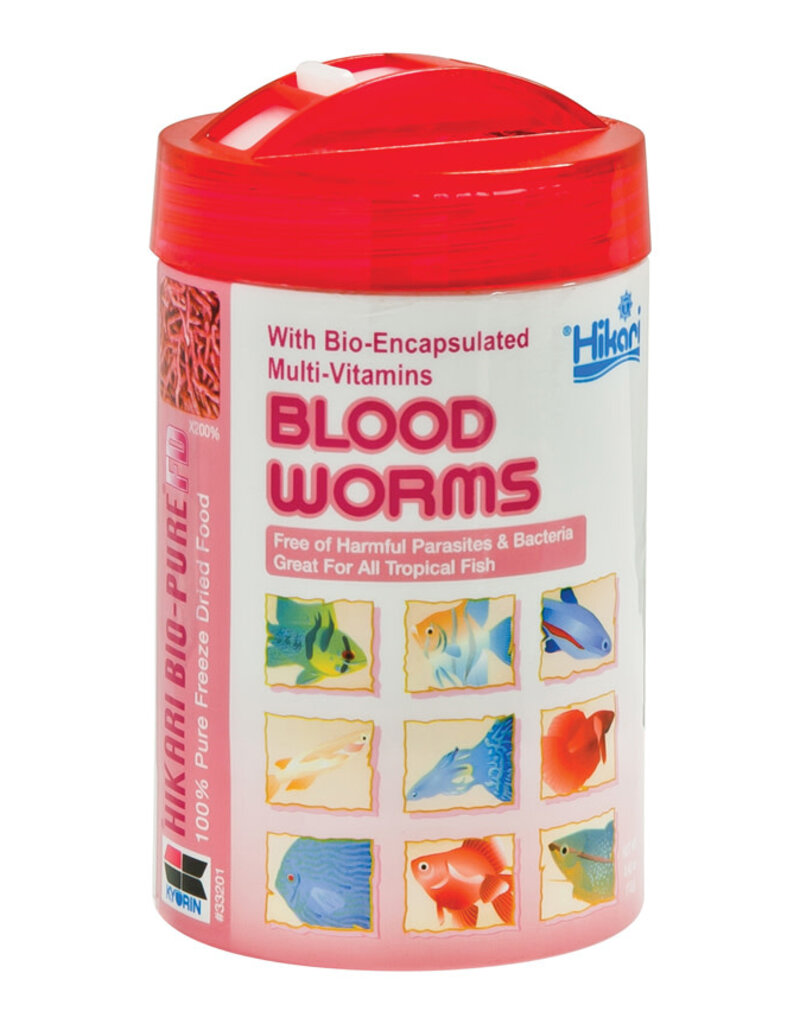 Hikari Hikari Bio-Pure Freeze Dried Bloodworms  .42Oz