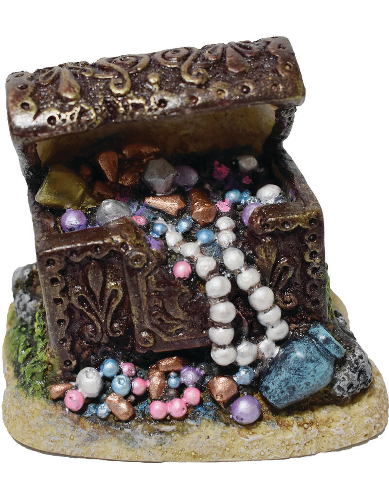 Hikari HIkari Chest With Pearls Aquarium Ornament 3.1 In