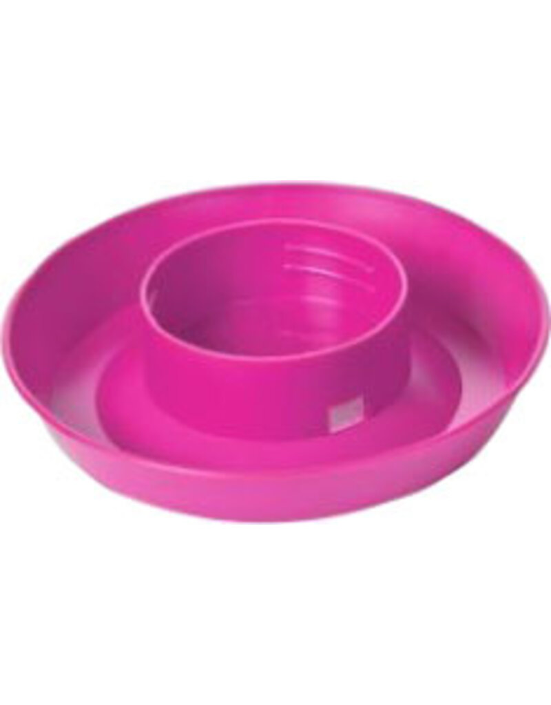 Little Giant Little Giant Screw-On Poultry Waterer Base hot Pink 1 Qt