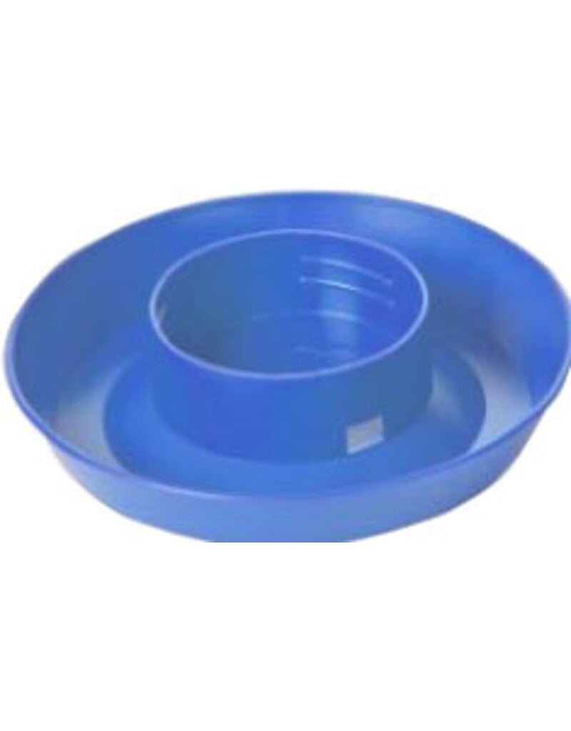 Little Giant Little Giant Screw-On Poultry Waterer Base Berry Blue 1 Qt