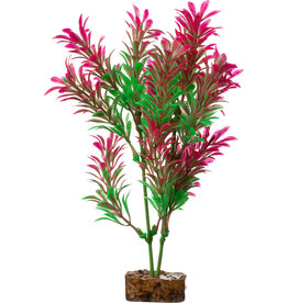 Tetra Tetra GloFish Multi Color Aquarium Plant Green/Pink MD