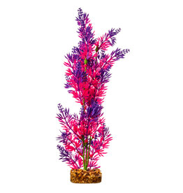 Tetra Tetra GloFish Multi Color Aquarium Plant Purple/Pink  LG