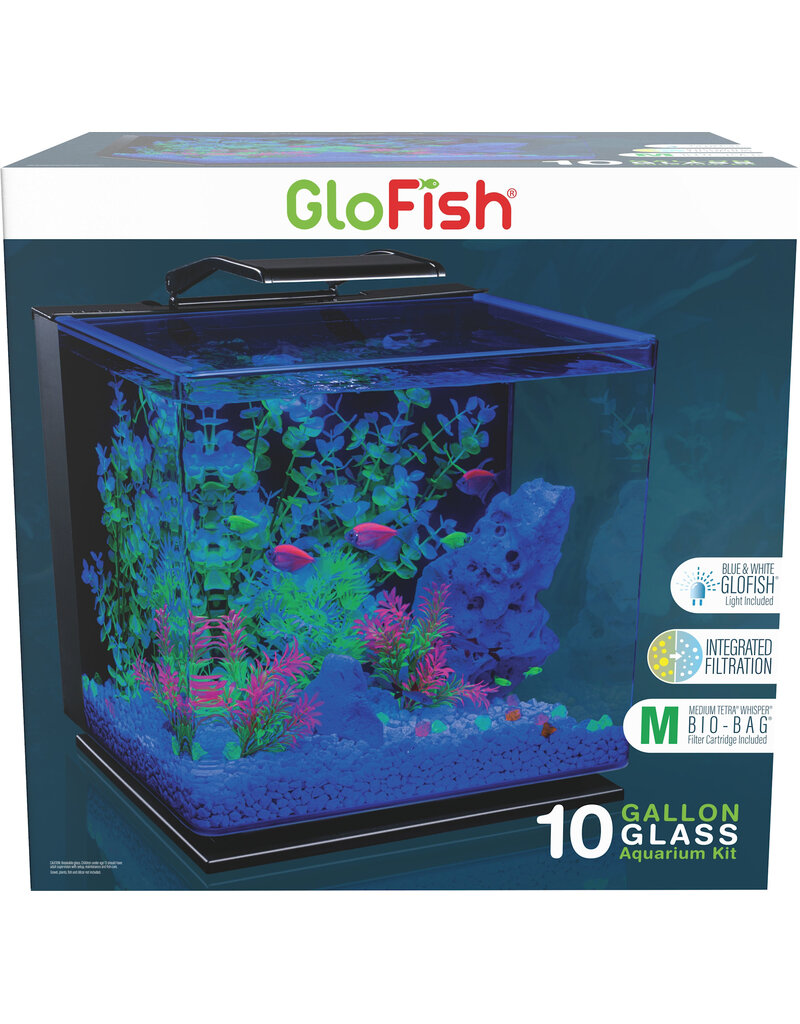 Tetra Glofish LED Aquarium Kit 10 Gallon