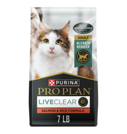 ProPlan Pro Plan Live Clear Cat Food Salmon/Rice 7 Lb