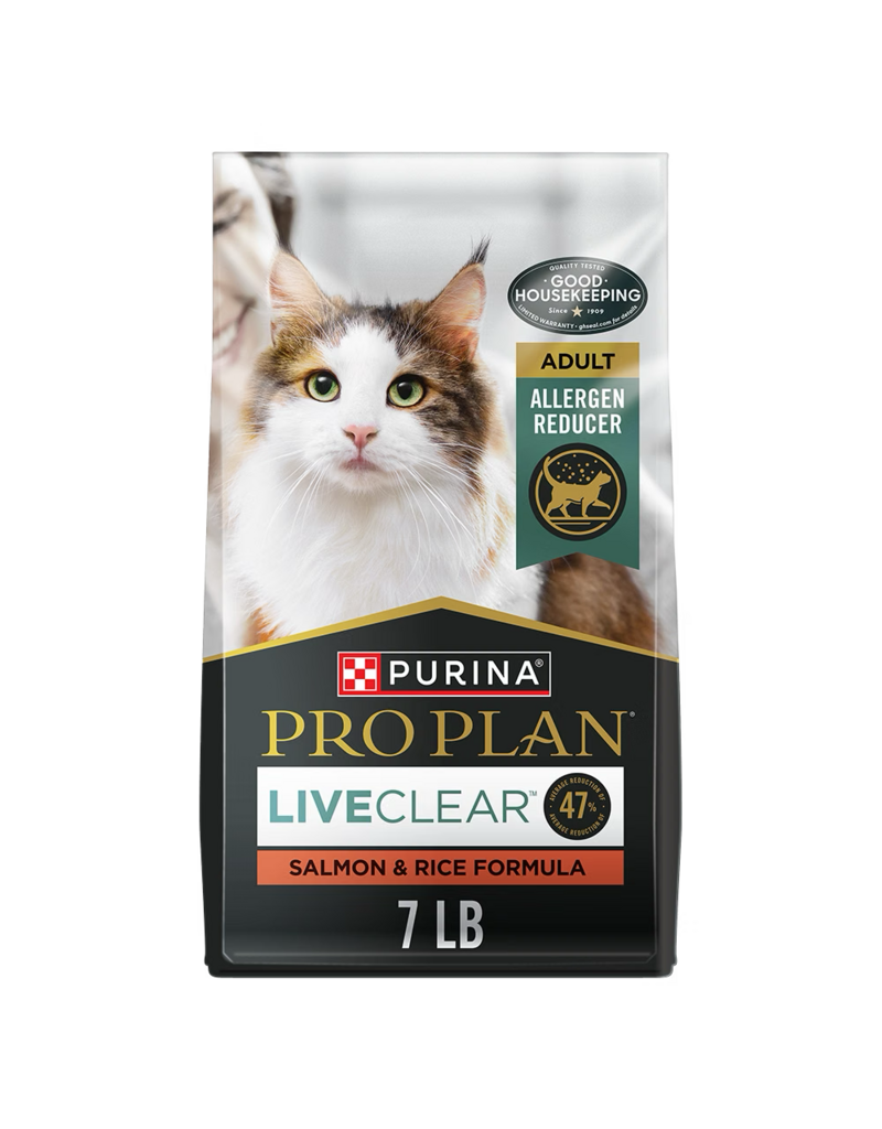 ProPlan Pro Plan Live Clear Cat Food Salmon/Rice 7 Lb