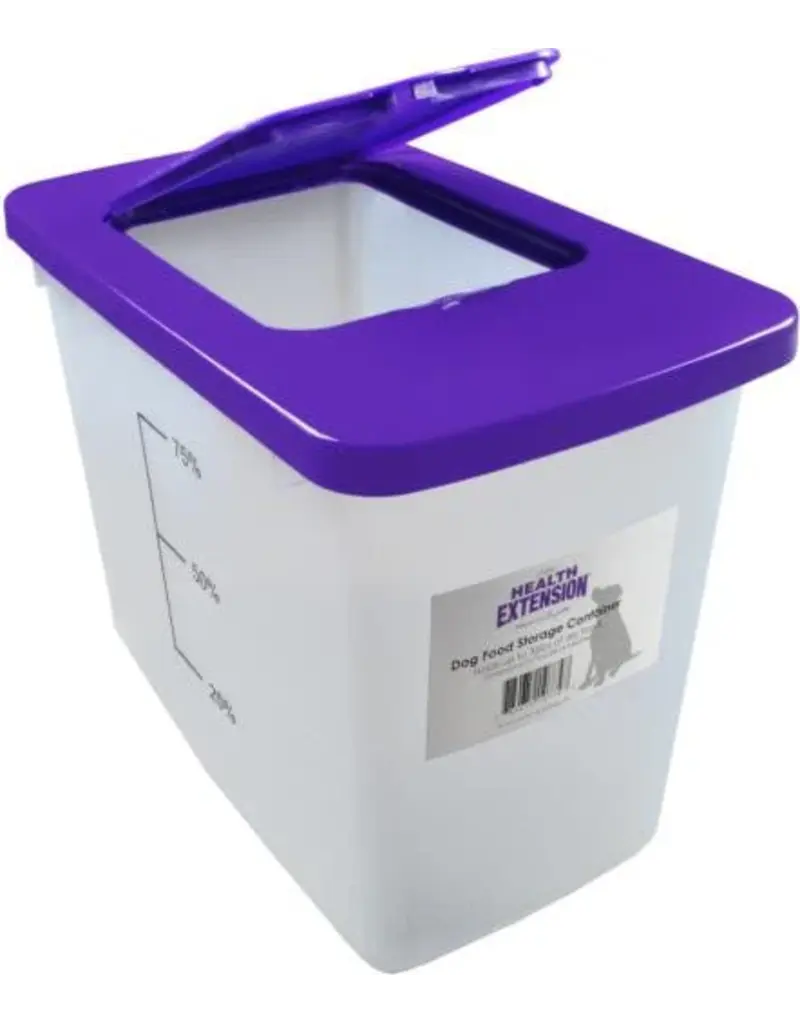 HEALTH EXTENSION PET CARE Health Extension Dog Food Container 35 Lb